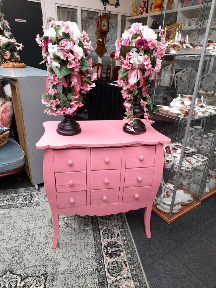 Rose.laden kastje., Huis en Inrichting, Kasten | Ladekasten, Zo goed als nieuw, Minder dan 100 cm, 50 tot 100 cm, 25 tot 50 cm