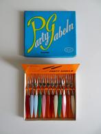 Vintage Party cocktail Vorkjes 12 compleet 1960s, Ophalen of Verzenden, Huis en Inrichting