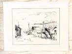 Tekeningen JH Hardeveld (streekgezichten Veenendaal, Rhenen), Antiek en Kunst, Kunst | Tekeningen en Foto's, Ophalen