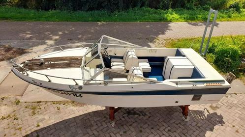 Rally Cruiser Speedboot met defecte 140PK Mercruiser., Watersport en Boten, Speedboten, Gebruikt, 3 tot 6 meter, Benzine, Polyester