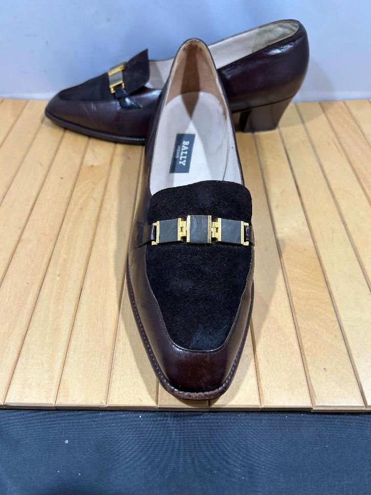 Bally, maat 41 E (smal)  elegante bruine schoenen, Kleding | Dames, Schoenen, Zo goed als nieuw, Schoenen met lage hakken, Bruin