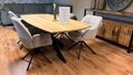 DEZE WEEK 21% KORTING OP EETTAFELS & STOELEN!, Huis en Inrichting, Tafels | Eettafels, Rechthoekig, Teakhout, Nieuw, 200 cm of meer