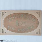 Art Deco reclamebord, Antiek en Kunst, Ophalen of Verzenden