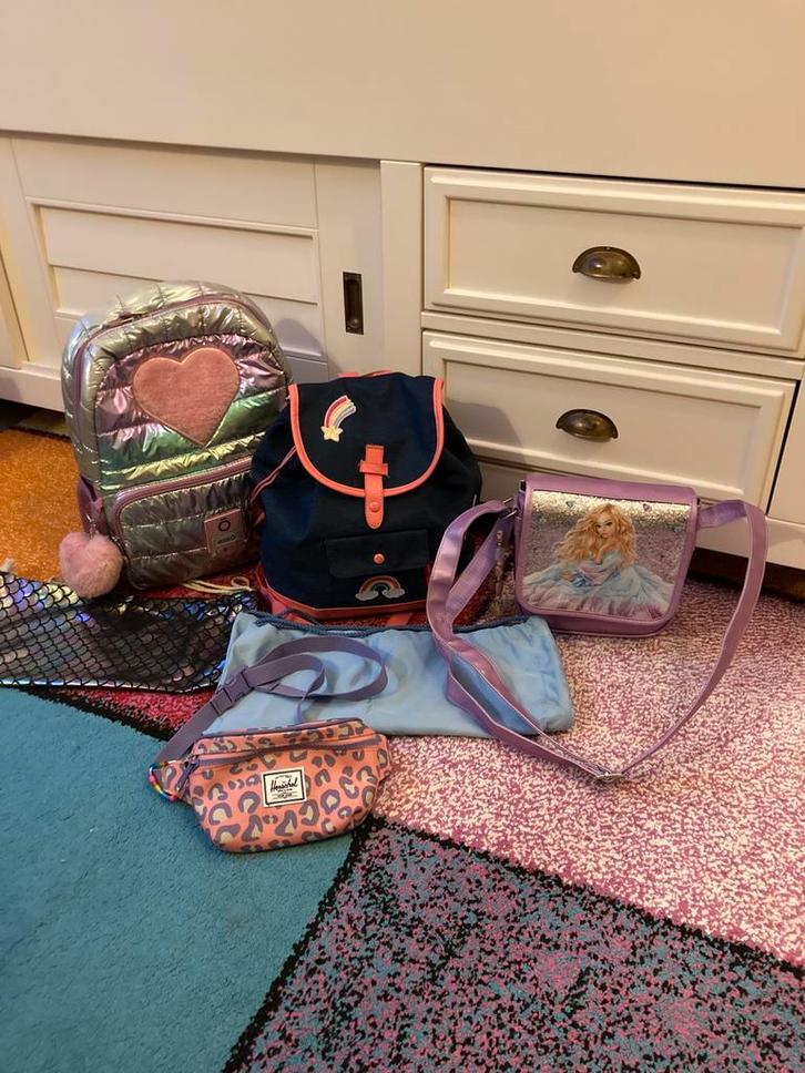 Tassen Top Model, Enso, Herschel, Kidzroom, Kinderen en Baby's, Kindermode-accessoires, Zo goed als nieuw, Ophalen of Verzenden