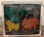 Pokemon SEALED Evolving skies (LUJF) ETB incl Acryl, Hobby en Vrije tijd, Verzamelkaartspellen | Pokémon, Ophalen, Zo goed als nieuw
