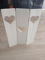 Groot raamscherm wit 60cm hoog 44cm breed, Ophalen of Verzenden, Gebruikt