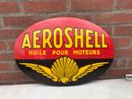 AEROSHELL emaille reclamebord, Ophalen of Verzenden, Zo goed als nieuw, Reclamebord