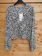 ZARA blouse met dierenprint mt. M, Overige kleuren, Verzenden, Nieuw, Maat 38/40 (M)