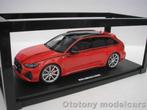 Audi RS6 C8 MTM Avant 2021 Tango Red 1/18 GT Spirit, Nieuw, Overige merken, Auto, Verzenden