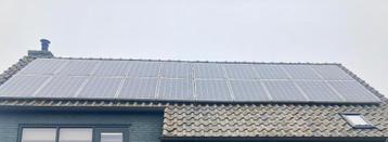 spotgoedkoop gebruikt PV-systeem (20 panelen en omvormer) beschikbaar voor biedingen