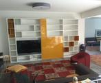 Wandkast Lundia Design Modern Geel Wit, Ophalen, Gebruikt, 200 cm of meer, Minder dan 100 cm