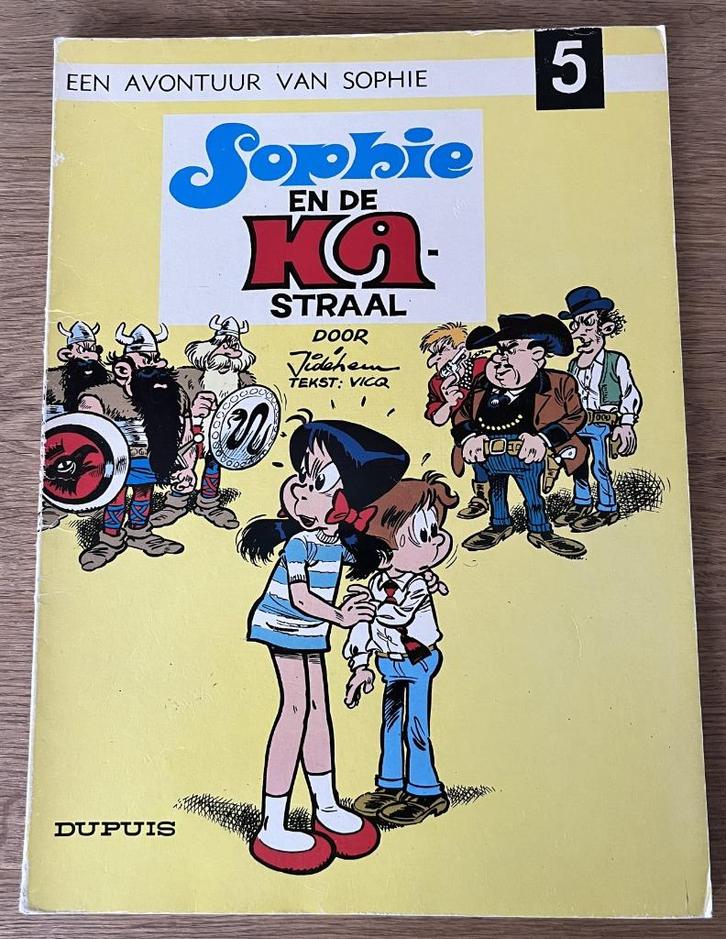 Sophie - Sophie en de Ka-straal -5(1981) Strip, Boeken, Stripboeken, Gelezen, Eén stripboek