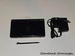 Nintendo DS Lite met Stylus & Oplader (Zwart), Spelcomputers en Games, Spelcomputers | Nintendo DS, Ophalen of Verzenden, Gebruikt