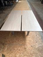 Dubbel Bureau - Hoogte Verstelbaar - 220x80cm, Ophalen, Zo goed als nieuw