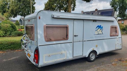 Knaus sudwind 500 uit 2004, Caravans en Kamperen, Caravans, Particulier, tot en met 4, Rondzit, Knaus, Luifel, Mover, Ophalen