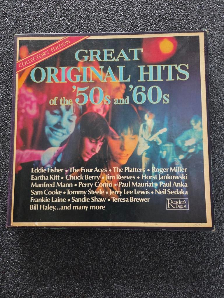 9 LP's - Great Original Hits '50s & '60s, Ophalen of Verzenden, Gebruikt, 12 inch