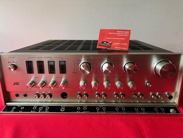 JVC 4VN-990 4-kanaals quadrofonische versterker.., Audio, Tv en Foto, Versterkers en Receivers, Zo goed als nieuw, Stereo, 60 tot 120 watt