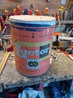 Zeelandia  trommel oud blik Zierikzee, Verzamelen, Ophalen of Verzenden, Gebruikt, Overige