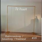 Grote gouden boog te huur voor €35, Ophalen, Zo goed als nieuw, Geboorte of Huwelijk