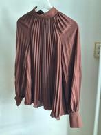 Mooie sjieke blouse, Ophalen of Verzenden, Zo goed als nieuw, Bruin