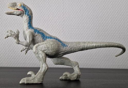 Jurassic World Fallen Kingdom Dino Velociraptor Blue, Kinderen en Baby's, Speelgoed | Actiefiguren, Gebruikt, Verzenden