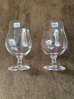 2 Vivo Bierglazen op Voet !, Huis en Inrichting, Keuken | Servies, Glas of Glazen, Nieuw, Ophalen of Verzenden, Glas