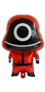 Squidgame folie ballonnen * pop €2 ps * ronde €1 ps, Ophalen of Verzenden, Nieuw, Versiering, Verjaardag