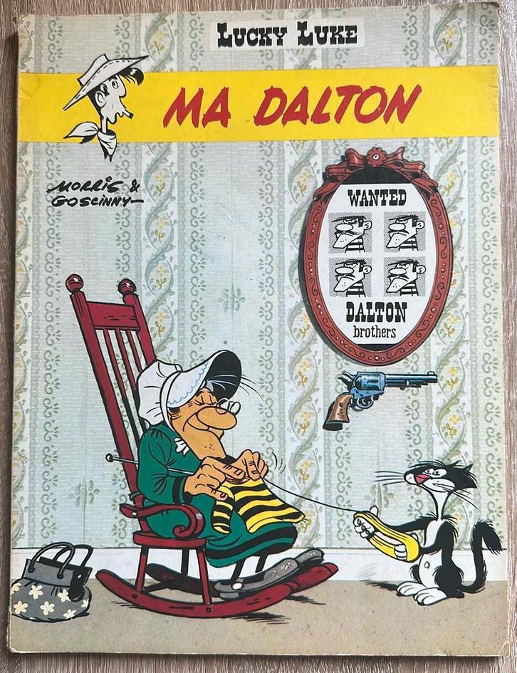Lucky Luke - Ma Dalton (1970) NL, Boeken, Stripboeken, Zo goed als nieuw, Eén stripboek, Ophalen of Verzenden