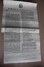 Proclamatie 29 October 1801 ontslag en aanstelling leden.., Ophalen of Verzenden