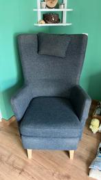 Ikea fauteuil donker grijs 1 jaar oud zgan, Ophalen, Zo goed als nieuw, 50 tot 75 cm