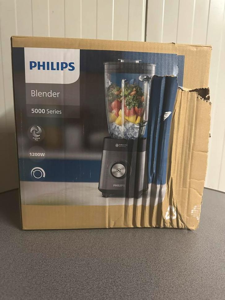 Philips Blender HR3040/00 - Krachtige 1200 Watt, Witgoed en Apparatuur, Blenders, Nieuw, Blender, Ophalen of Verzenden