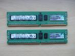 2x Hynix 8GB PC4-17000 DDR4-2133MHz Registered ECC CL15, Computers en Software, RAM geheugen, Server, DDR4, 8 GB, Ophalen of Verzenden
