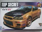 Modelbouw Nissan Skyline GTR R34 Top Secret bouwmodel 1:24