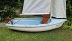 Zeilboot en roeiboot in een 2 zeilen, Watersport en Boten, Ophalen, Gebruikt, Overige typen