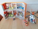 Playmobil ziekenhuis 6657, inrichting 6662+4407 en heli 6686, Kinderen en Baby's, Speelgoed | Playmobil, Ophalen, Gebruikt, Complete set