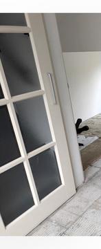 Gratis glazen schuifdeur 83x211, Doe-het-zelf en Verbouw, Deuren en Horren, Ophalen of Verzenden, Gebruikt