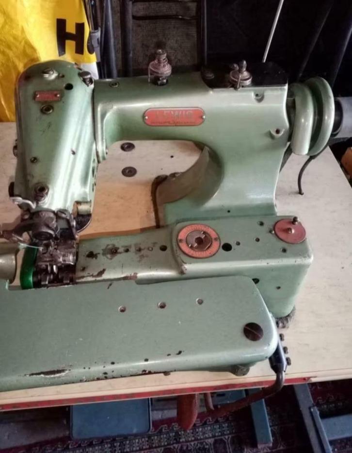 Industriële Blindzoom Naaimachine Lewis 150-2, Hobby en Vrije tijd, Naaimachines en Toebehoren, Gebruikt, Naaimachine, Overige merken