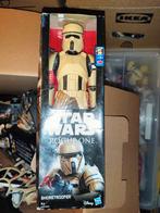 star wars rogue one - hasbro - shoretrooper (12inch), Ophalen of Verzenden, Zo goed als nieuw, Actiefiguurtje