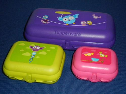 Tupperware Smartclip Set Uil, Huis en Inrichting, Keuken | Tupperware, Nieuw, Overige typen, Groen, Paars, Ophalen of Verzenden