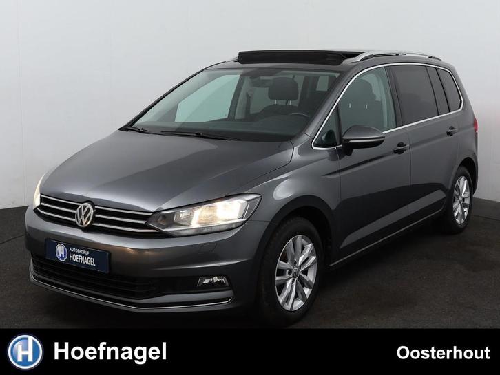 Volkswagen Touran 1.5 TSI Highline 7p Automaat | Panoramadak, Auto's, Volkswagen, Bedrijf, Te koop, Touran, ABS, Achteruitrijcamera