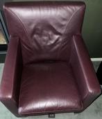 2 Leolux Antonia fauteuils kleur plume/paars, Ophalen, Gebruikt, Modern, 50 tot 75 cm
