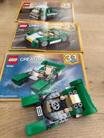 Lego 3 in 1 - 31056 groene sportwagen, Kinderen en Baby's, Speelgoed | Duplo en Lego, Ophalen of Verzenden, Zo goed als nieuw