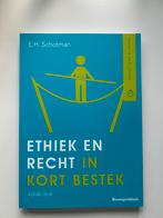 Edward Schotman - Ethiek en recht in kort bestek, Zo goed als nieuw, Edward Schotman, Alpha, HBO