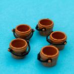 Playmobil emmertjes 5 stuks, Ophalen of Verzenden, Gebruikt, Los playmobil