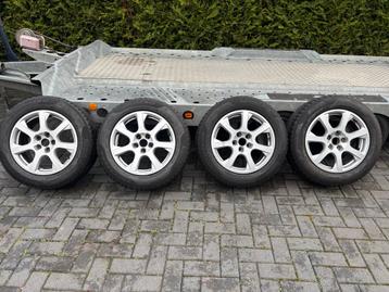 17" Audi vw  Velgen met Winterbanden 225-60-17 beschikbaar voor biedingen