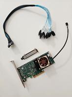 Broadcom LSI SAS 9500-8i Triple Mode HBA met SFF-8087 kabel, Computers en Software, Overige Computers en Software, Ophalen of Verzenden