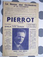 Pierrot , Emile van Herck , piano - accordeon, Accordeon, Gebruikt, Ophalen of Verzenden, Artiest of Componist