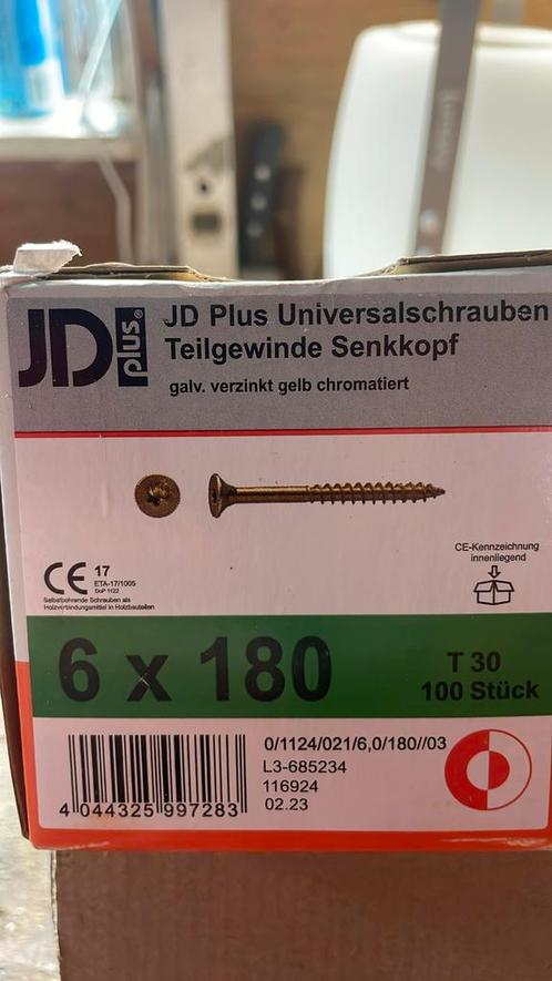 Schroeven en onderlegplaatjes / drukverdeelplaatjes, Doe-het-zelf en Verbouw, IJzerwaren en Bevestigingsmiddelen, Nieuw, Schroeven