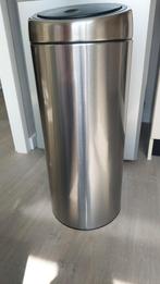 brabantia Touch Bin 30 liter, Ophalen, Gebruikt, Rvs, 50 tot 75 cm