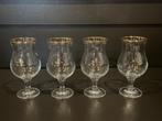 4x Bierglas Hertog Jan Grand Prestige, Ophalen, Zo goed als nieuw, Bierglas